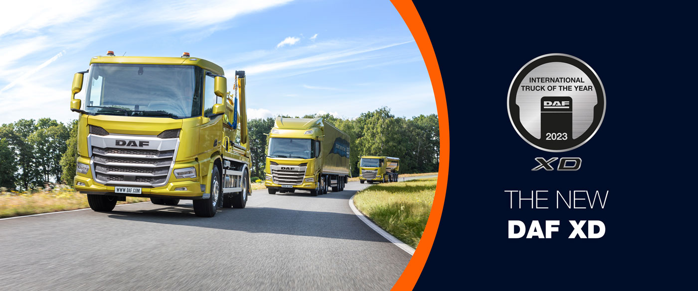 Der neue DAF XD läutet eine neue Ära des Verteilerverkehrs ein